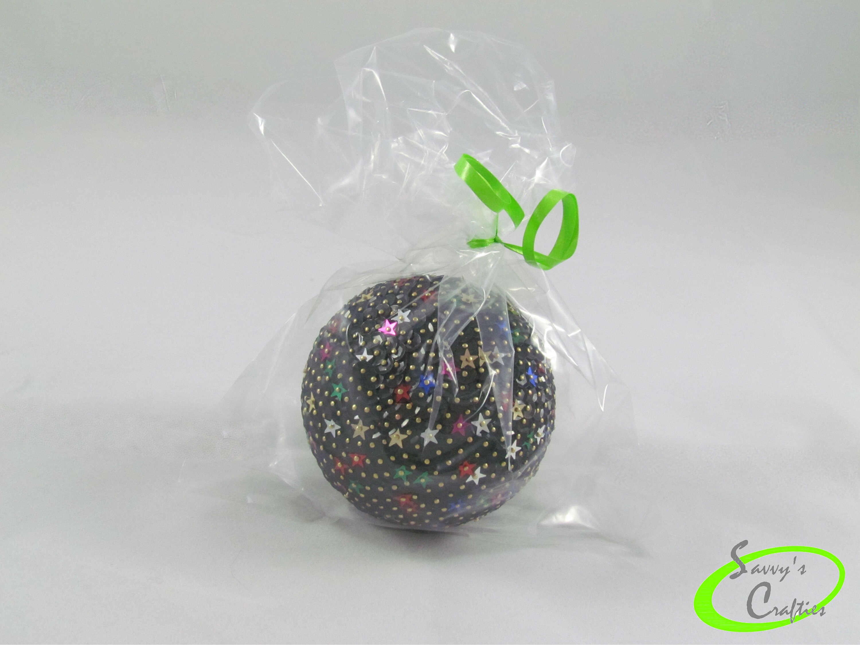 3 Starry Sequin Ornament Vase Filler Table Decoration Etsy