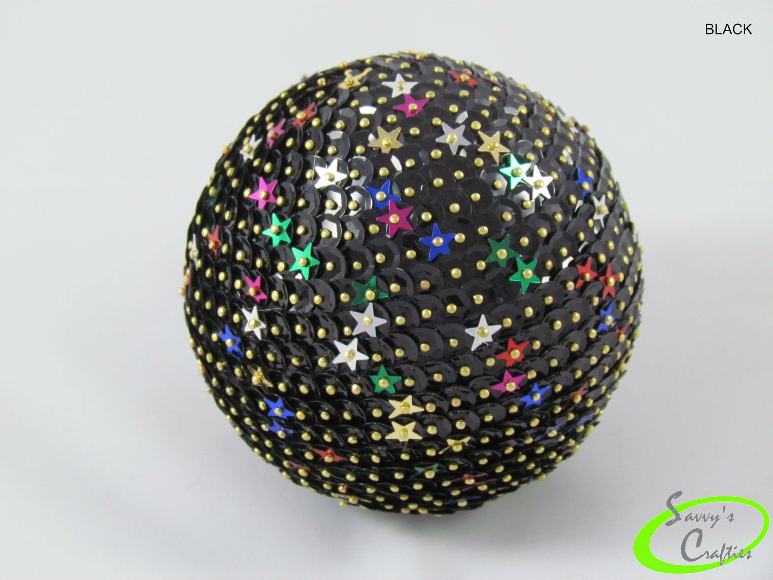 3 Starry Sequin Ornament Vase Filler Table Decoration Etsy