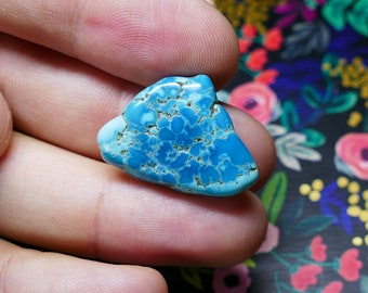 High Grade Blue Turquoise Freeform Gemstone