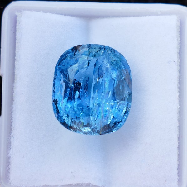 Santa Maria Aquamarine Cut Gemstone 8.42 carats