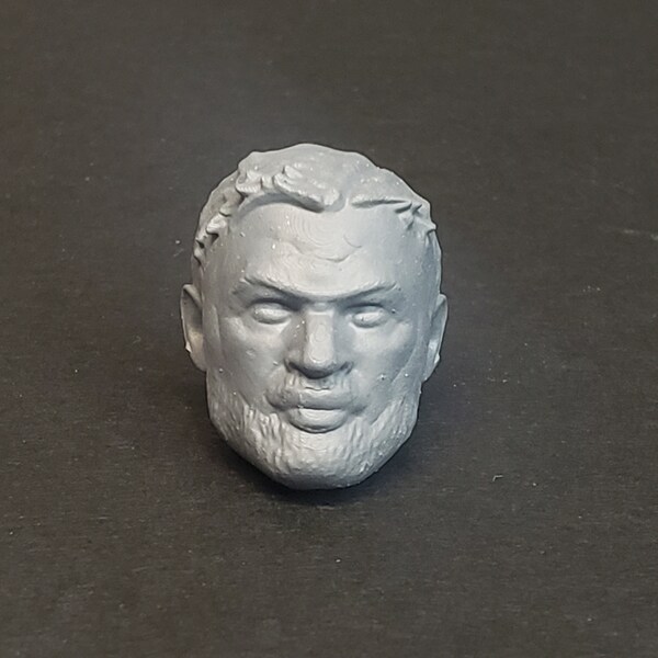 1:12 Scale Action Figure Head - Etsy