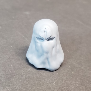 1:12 Scale Head Sculpt inspired by Hooded Cobra Commander Custom 6&quot; Action Figure Head - G.I. Joe Classified