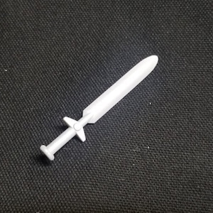 Masters of the Universe - Castle Grayskull Weapons Rack - Short Sword - 3d Printed - Unpainted - MOTU He-Man