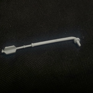 Star Wars - 3.75 Scale Gaffe Stick /  Tusken Raider Staff - 3d Printed - Unpainted