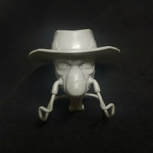 1:12 Scale Head Sculpt inspired by Cad Bane - Custom 6&quot; Action Figure Head