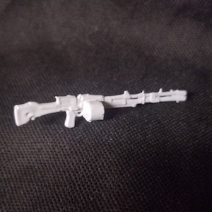 Star Wars - 3.75 Scale Imperial Heavy Rifle / Cara Dune  - 3d Printed - Unpainted