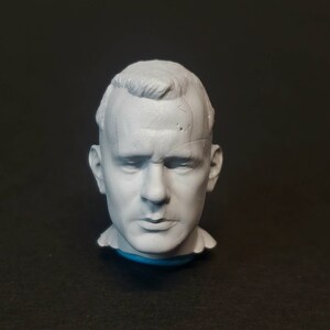 1:12 Scale Head sculpt inspired by Tom Hanks - Custom 6&quot; Action Figure Head