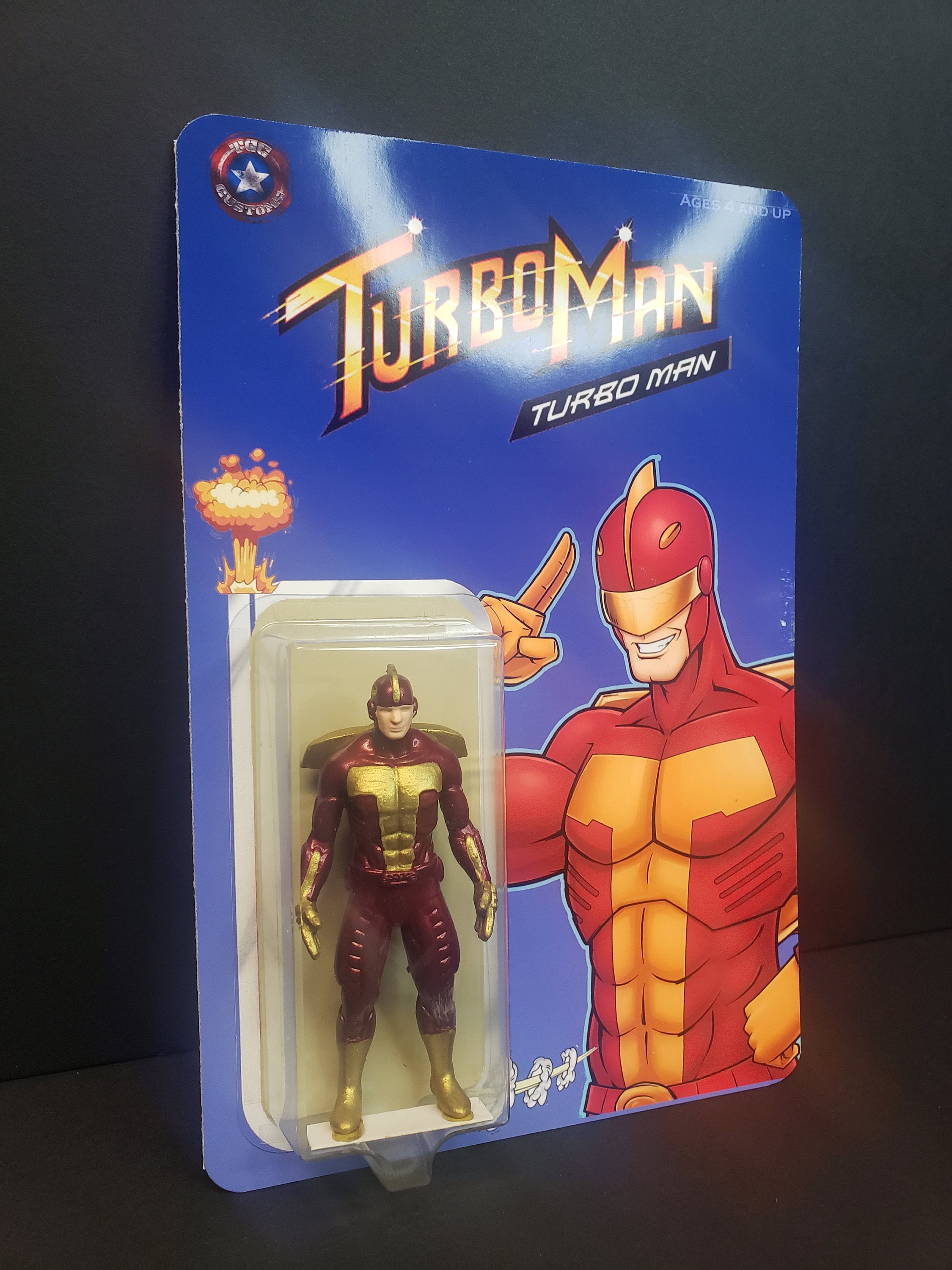 Turboman Cereal Jingle All the Way REPLICA 