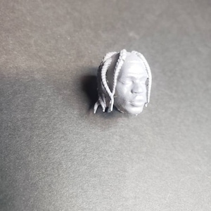 Rapper TS - 1/12 Scale - 6&quot; - Custom Action Figure Head