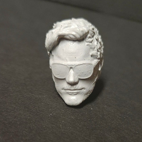 1:12 Scale Head Sculpt inspired by Chris Pratt - Custom 6" Action Figure Head