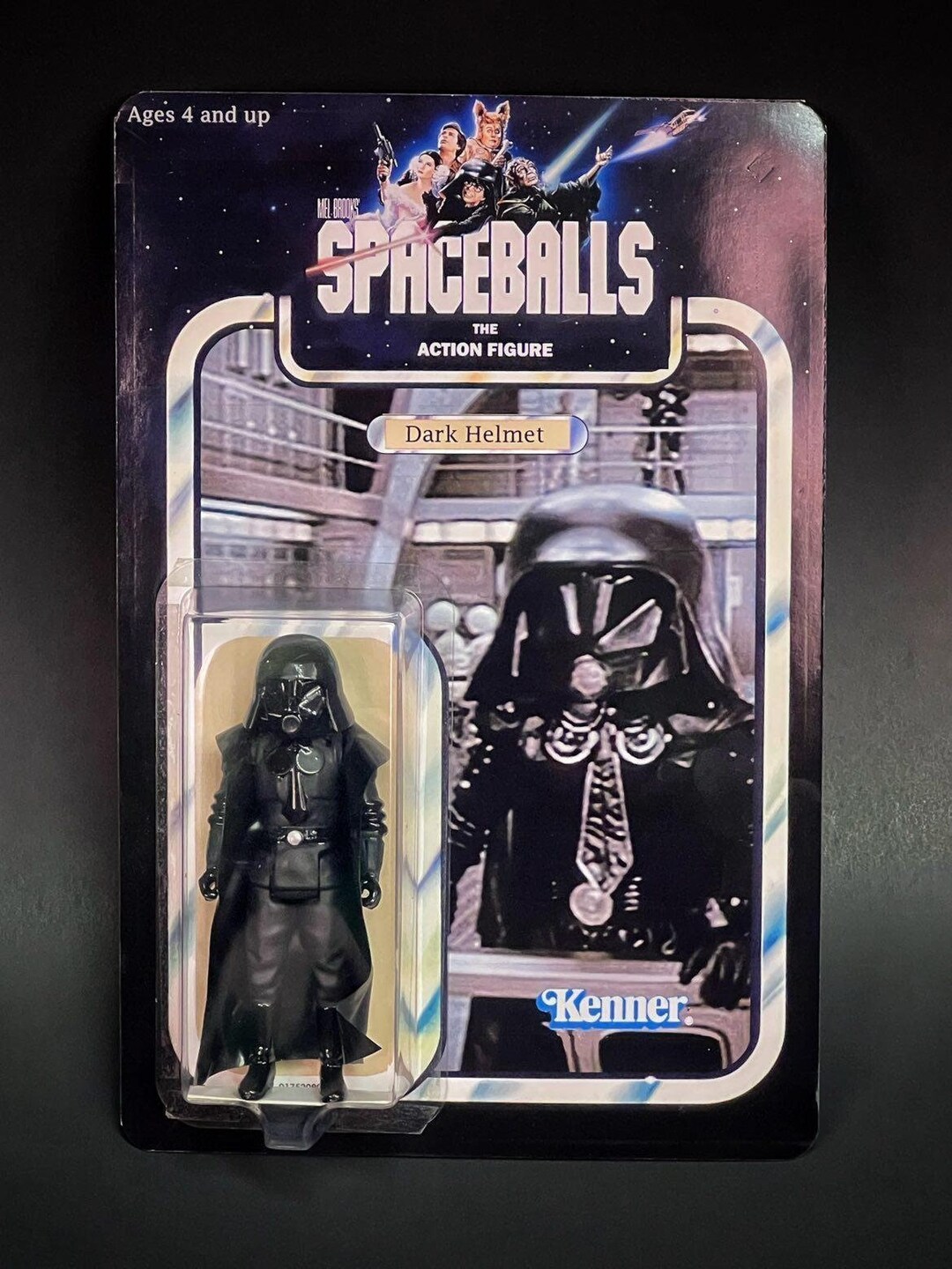 Custom Spaceballs Dark Helmet Kenner Style Action Figure Spaceballs the