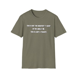 Tribute Tenacious D Unisex Softstyle T-Shirt