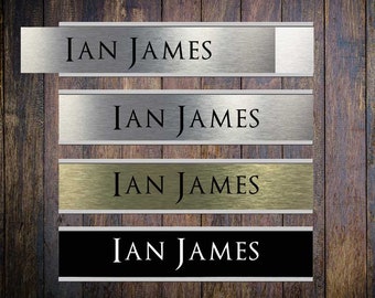 Door Nameplate Holders - with personalised name plate insert | Door Sign | Office door sign