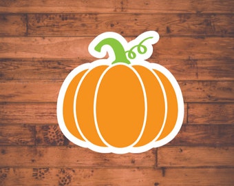 Pumpkin Stickers, Autumn Stickers, Halloween Stickers, Fall Stickers, Waterproof Vinyl Stickers, Trendy Stickers, Cute Stickers, Planner