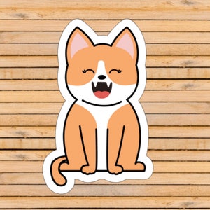 Tabby Cat Stickers, Orange Cat Stickers, Cute Cat Stickers, Cat Mom Stickers, Cat Lady Stickers, Kitten, Trendy Stickers, Cool Stickers