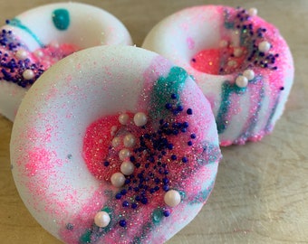 Mini Unicorn Doughnut Bath Bomb