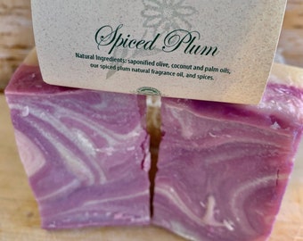 Spiced Plum Holiday Olive Oil Soaps
