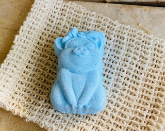 Mini Blue Pig Bath Bomb