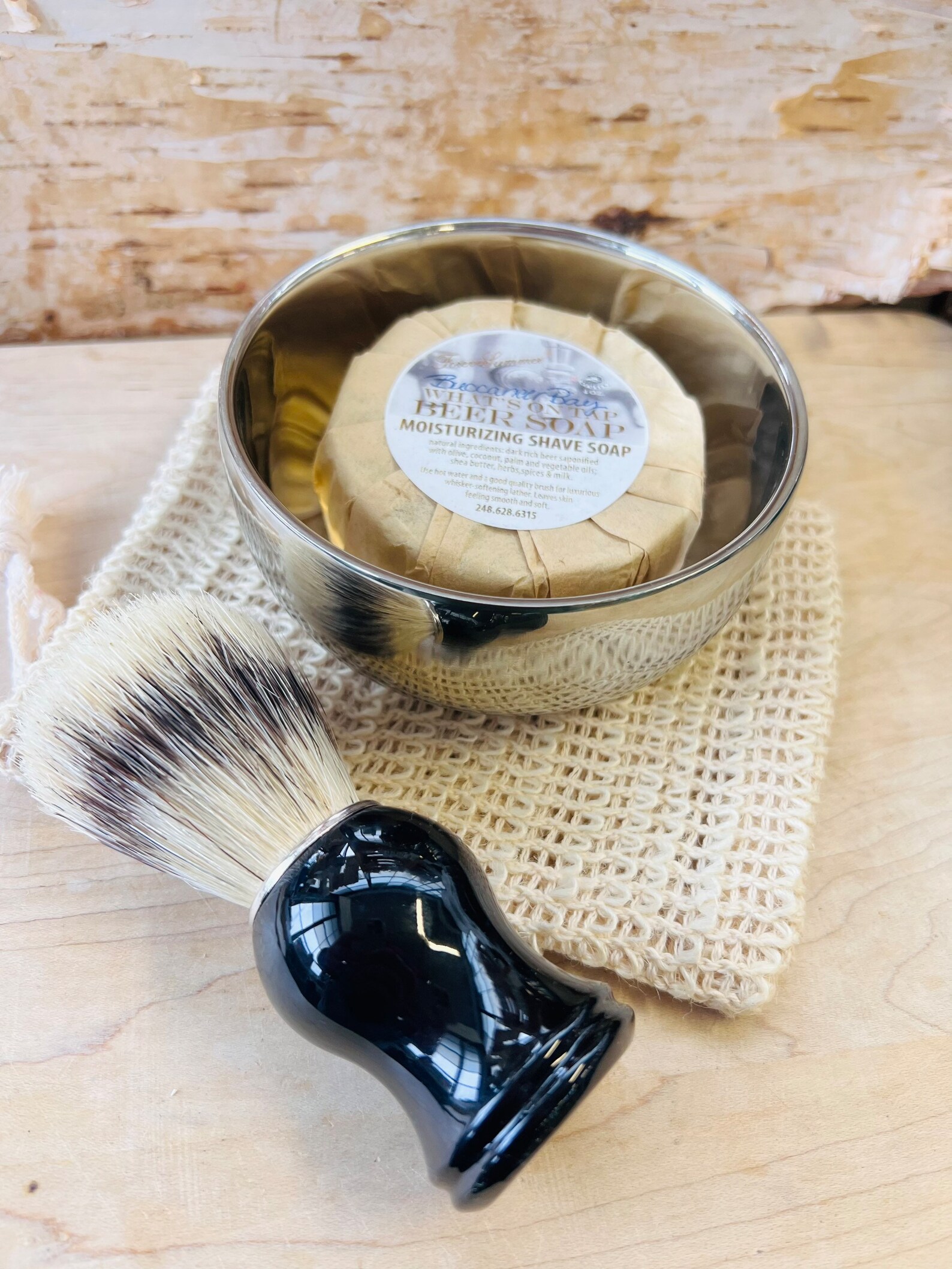 Shaving Gift Set, Shaving Dish, Shaving Mug, Shaving Set, Shaving Soap ...