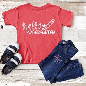 Hello 1st Grade SVG - Back to School Bundle with All Grades - Hello Back to School - School Tshirt Design - DXF PNG Pencil Grade Teacher image 2
