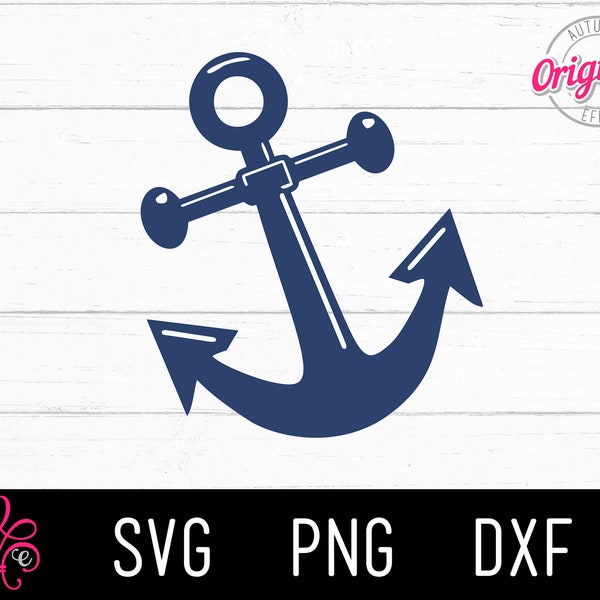 Anchor SVG, Nautical SVG, Anchor Cut File, Boating, Cruise SVG, Commercial Use Cut File, Instant Download, Digital Download