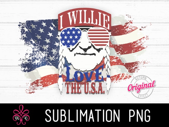 willie nelson american flag