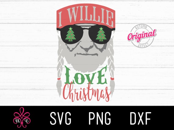 I Willie Love Christmas SVG DXF Willie 