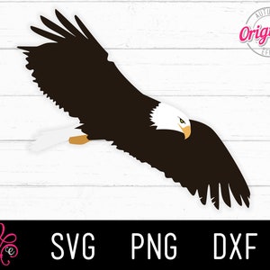 Eagle SVG, Eagle SVG, Eagle Cut File, Eagle Clipart, Bald Eagle SVG, Commercial Use Cut File, Instant Download, Digital Download