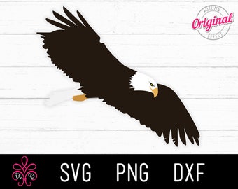 Adler SVG, Adler SVG, Adler Cut Datei, Adler Clipart, Weißkopf Adler SVG, kommerzielle Nutzung Cut Datei, Sofortiger Download, Digital Download