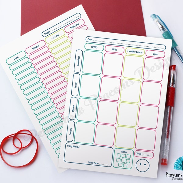Slimming World Printables - Etsy UK