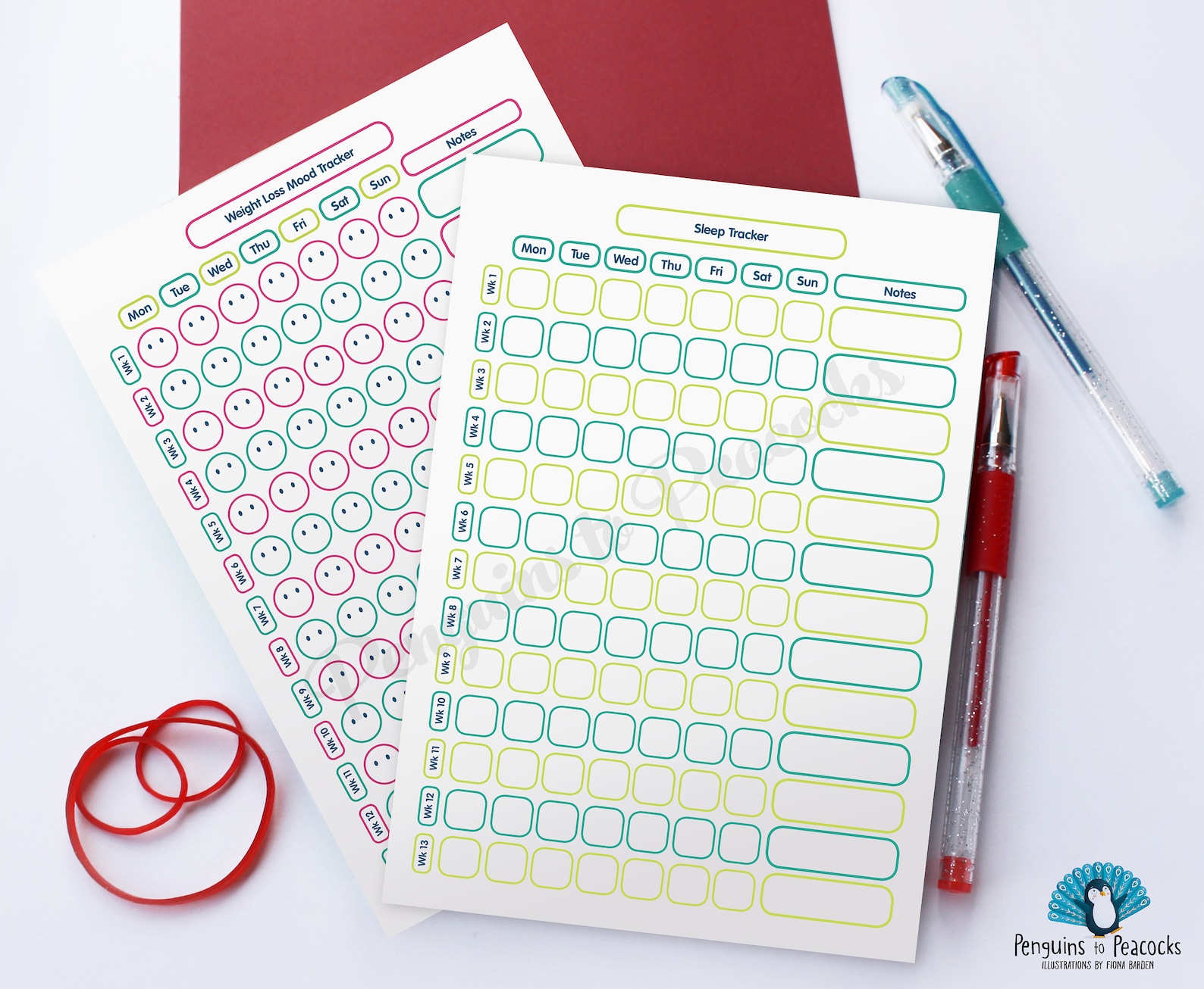 Printable Calorie Counting food diary. Instant digital | Etsy