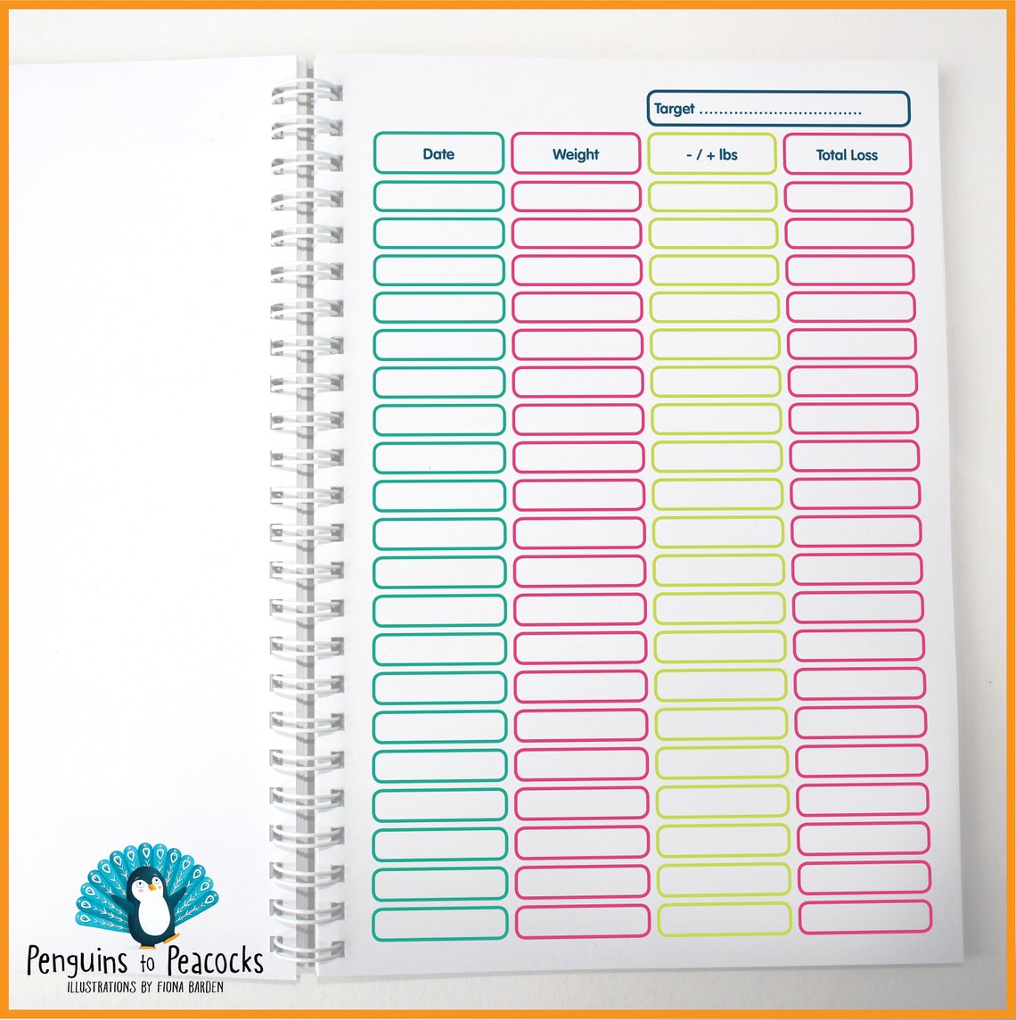 Slimming World Food Diary SW Compatible. Personalised Food | Etsy UK