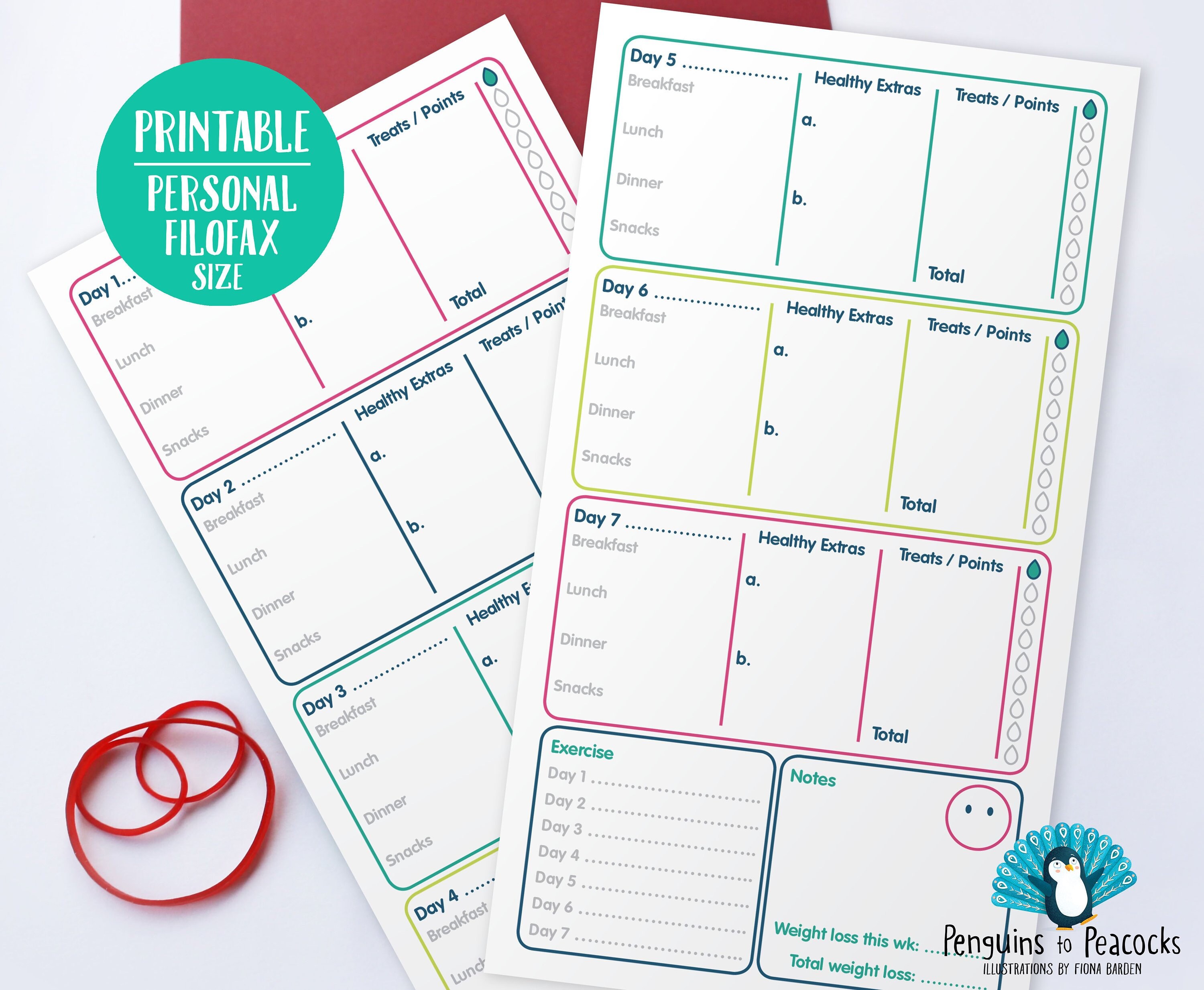 printable-slimming-world-food-diary-for-personal-size-filofax-etsy