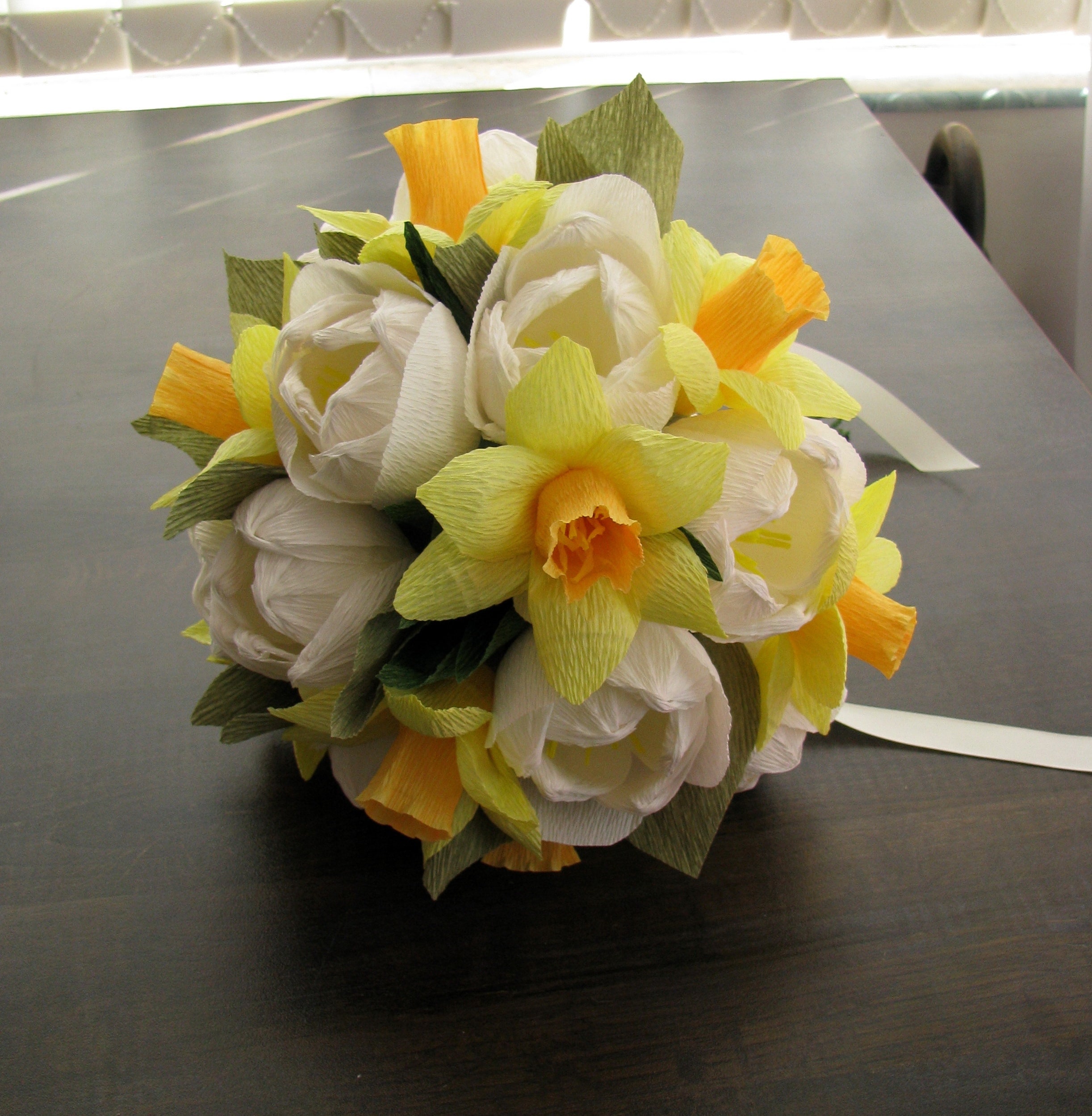 Daffodil And Tulip Bouquet