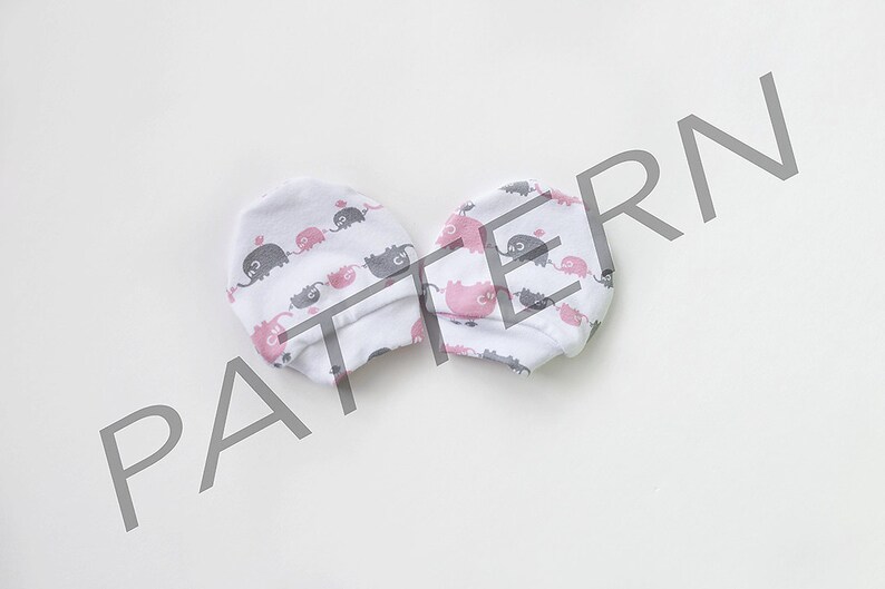 Mittens Sewing Pattern Baby Mittens No Scratch Mittens Baby Etsy UK