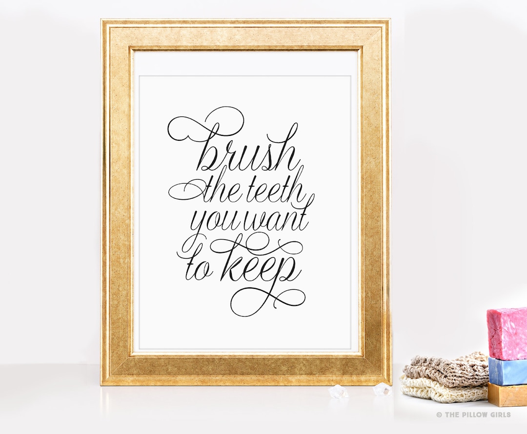 Printable Quotes Printable Wall Art Farmhouse Bathroom Wall Decor ...