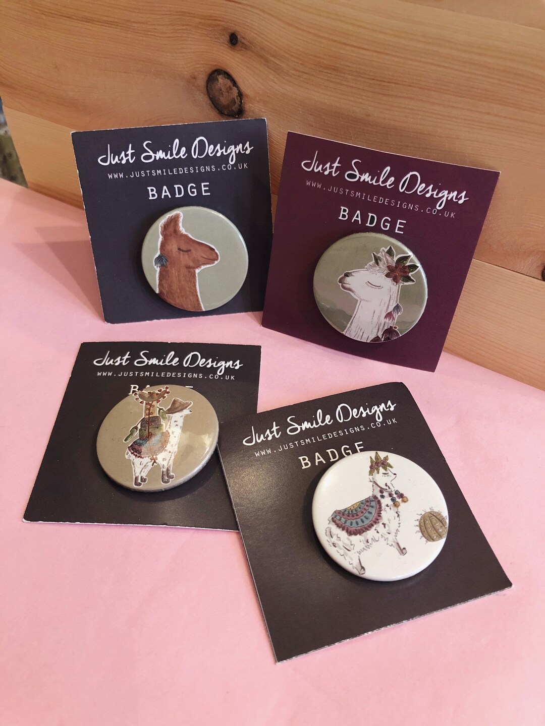 Llama Badges - Llama Pins - Llama Button - Llama Pin Back Buttons ...