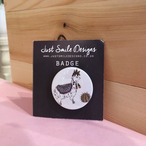 Llama Badges - Llama Pins - Llama Button - Llama Pin Back Buttons ...