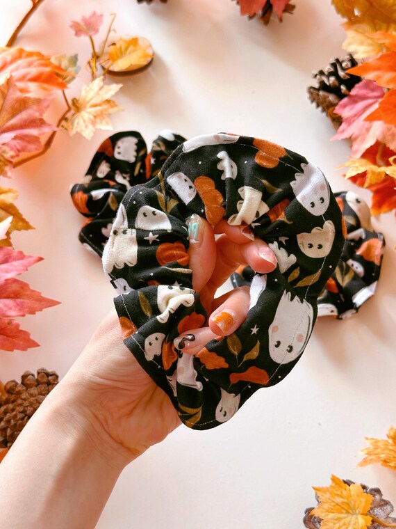 4 Halloween-Haargummis Mit Drahtseil – Süße Schleifen-Haarschmuck Für Frauen Und Mädchen