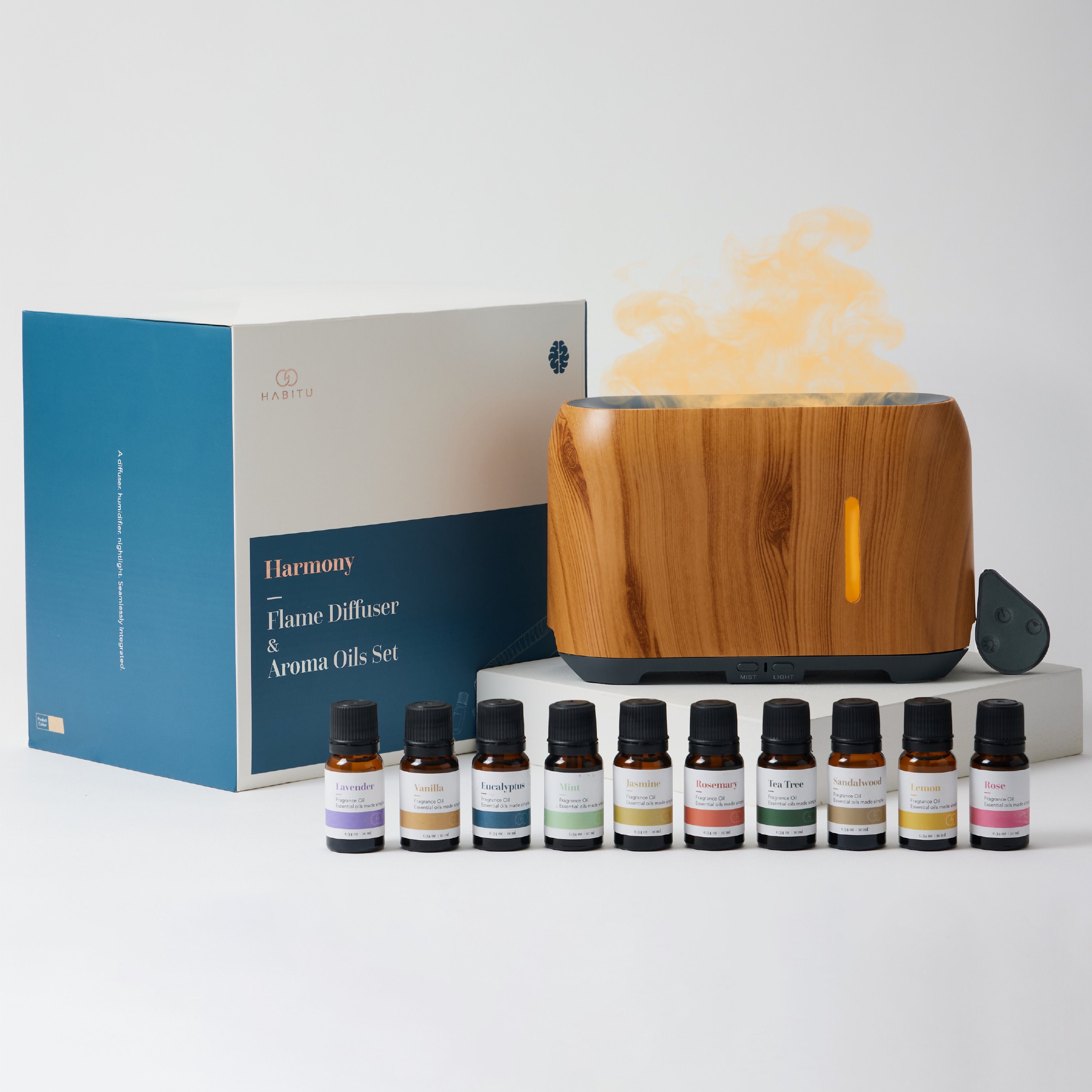 10-Pack: Fruity Fragrance Premium Aromatherapy Diffuser Oils Set for Candle  & Soap Making