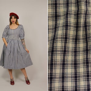 1970s Austrian Dirndl Dress - 70s Traditional Trachten Dress - Size Xs-S