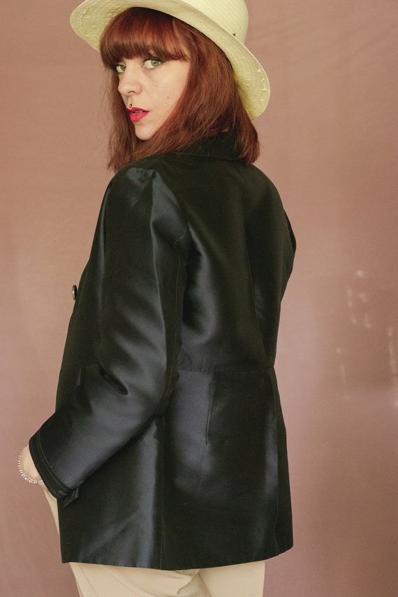 1990's JIL SANDER Silk Blazer Jacket - Jil Sander… - image 6