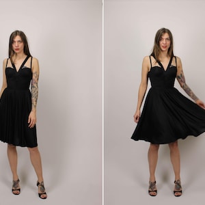 1990s GIANNI VERSACE Couture Bondage Dress - Size Xs/S