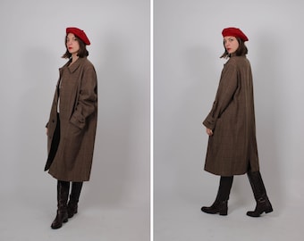 Ralph Lauren Cashmere Tartan Men Coat- Size 44L