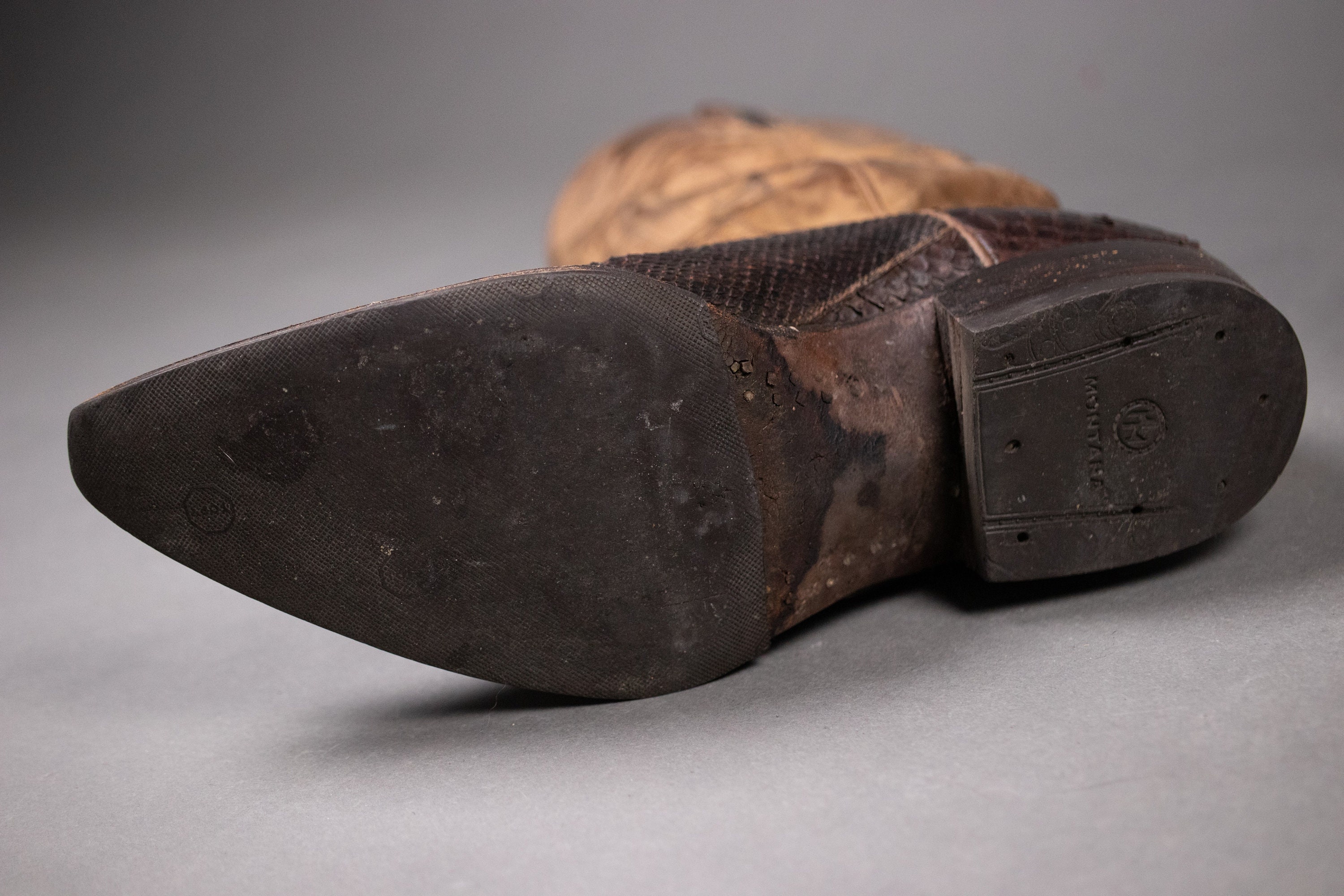 ◆MONTANA◆ヴィンテージウエスタンブーツ Made in Mexico Mens 8.5, Montana Boots — FauxyFurr Vintage + Handmade