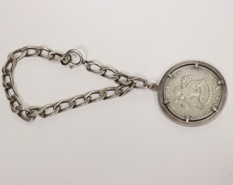 1964年ケネディ50セント銀貨キーホルダー - Etsy 日本