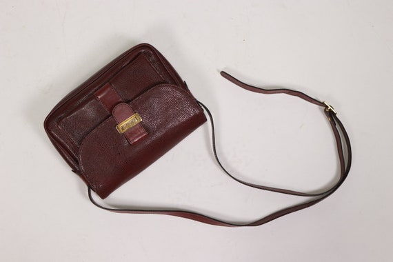 Vintage COURREGES Shoulder bag - Courrèges Burgun… - image 2