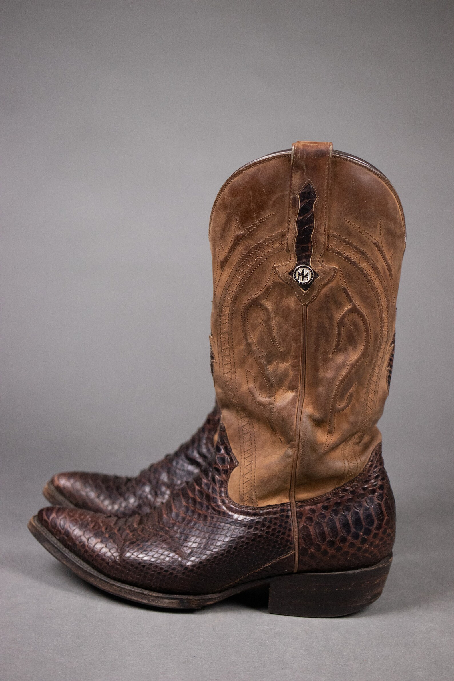 python cowboy boots for sale