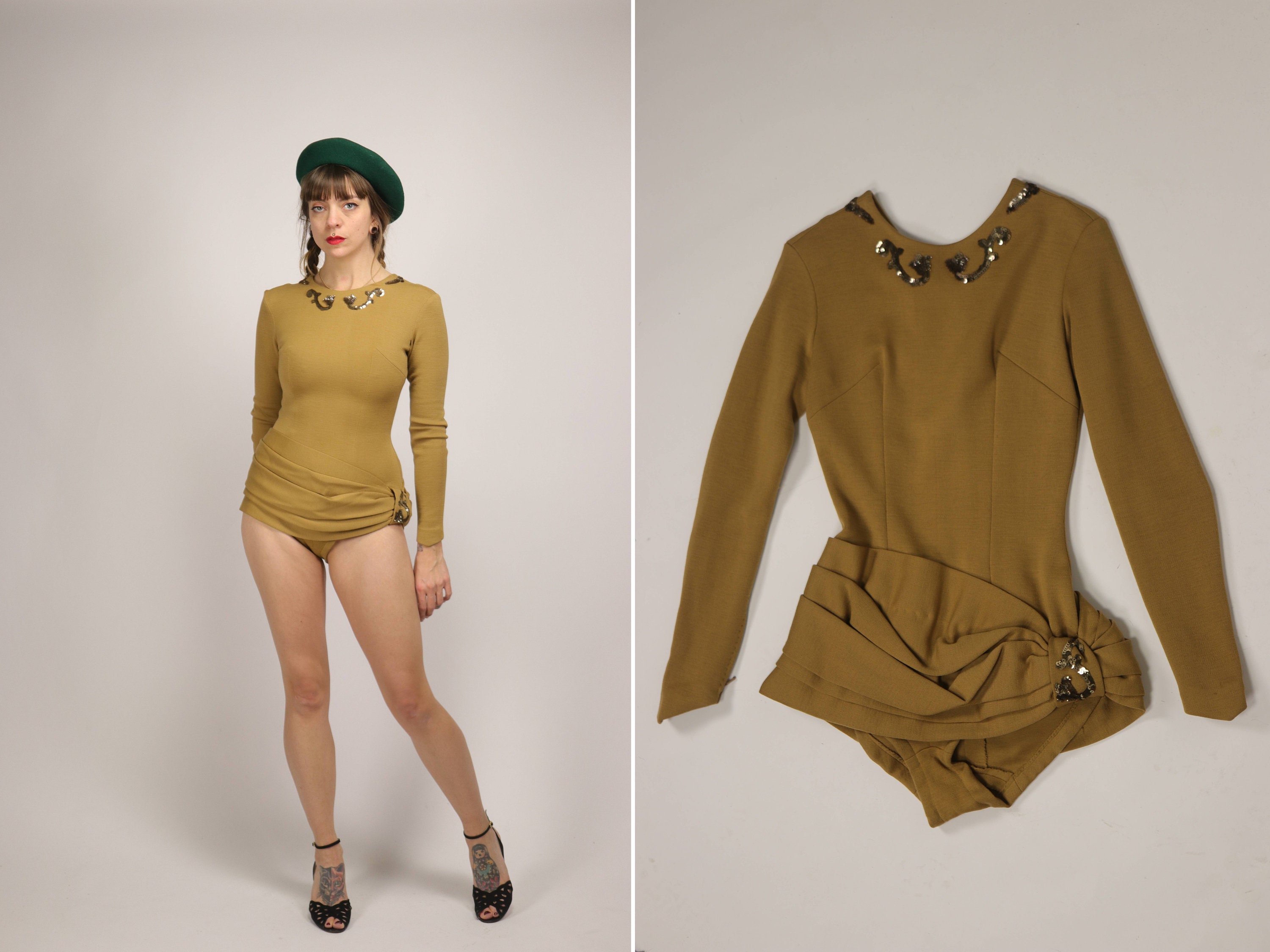 Wool Bodysuit - Etsy