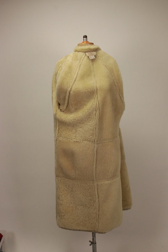 1970s-1980s GUCCI Shearling Sheepskin Long Coat -… - image 6